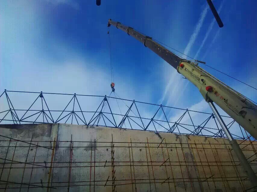 揚州食堂網架結構工程