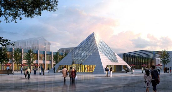 揚州金字塔網架