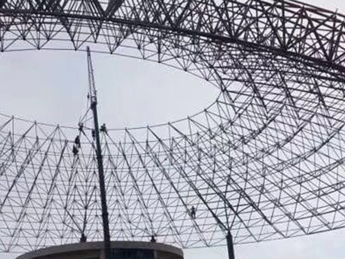 浙江籃球館球形網(wǎng)架廠家價格