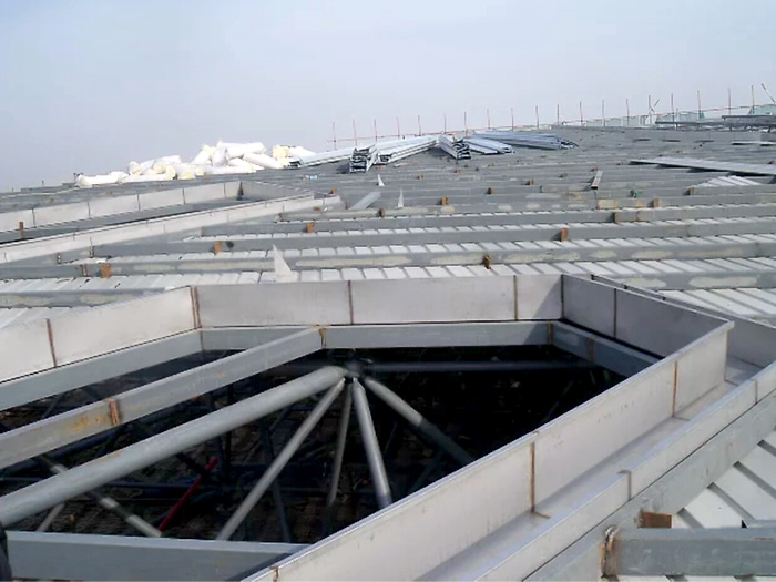 甘肅安吉縣體育館網架