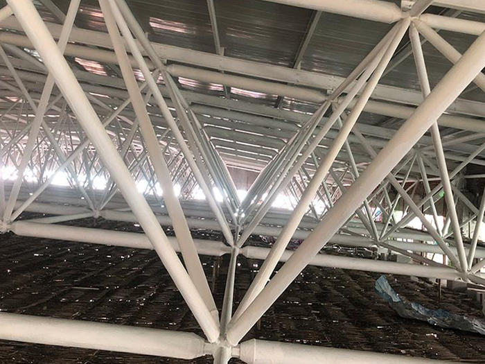 甘肅大型螺栓球網架施工廠家