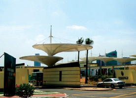 青海膜結構案例