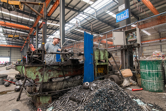 重慶網架配件車間