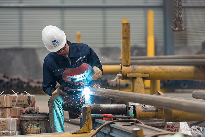 舟山網架桿件點焊