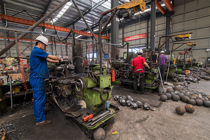 重慶網架配件車間